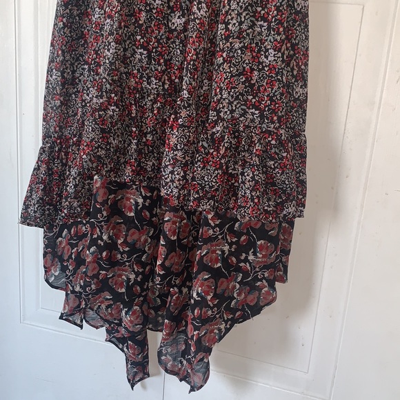 Free People | Zuma Drippy Ruffle Skirt Size 2 - Picture 5 of 9